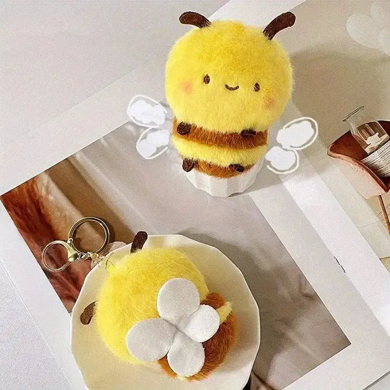 Bee Plush Keychain