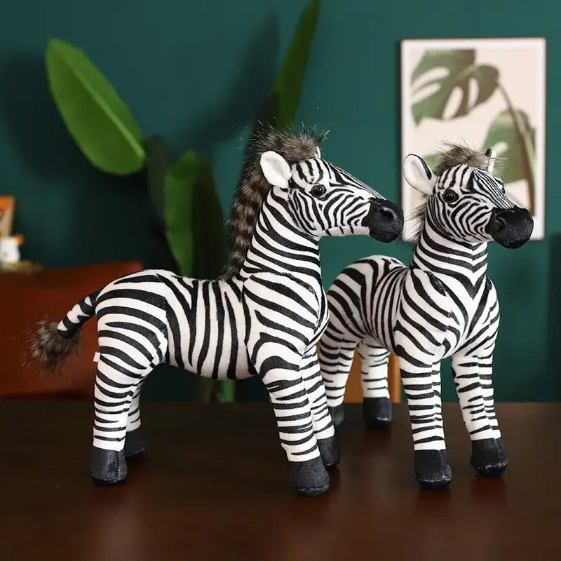 Black And White Zebra Stuffed Animal