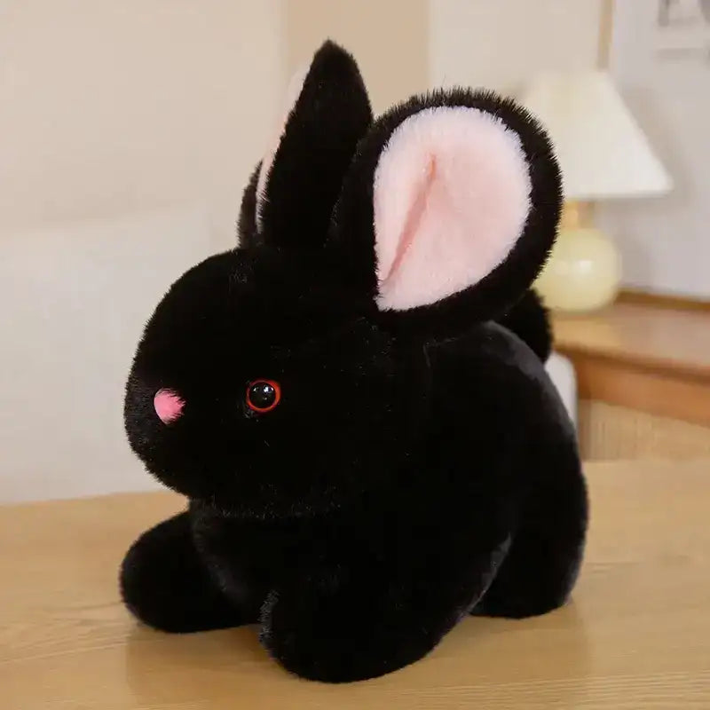 Black Bunny Plush - 7.8