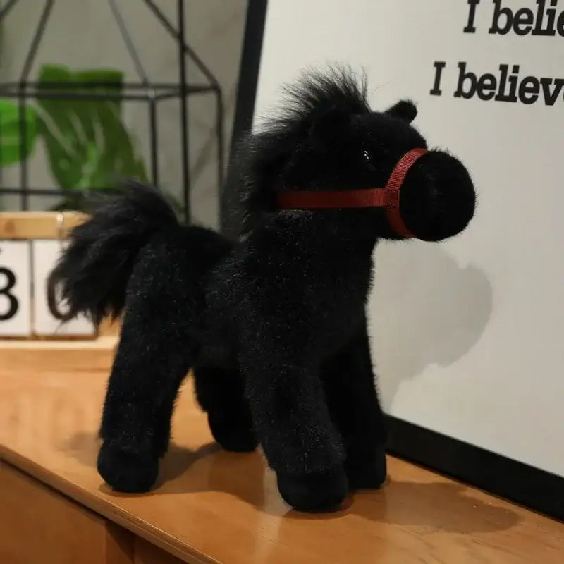 Black Horse Stuffed Animal