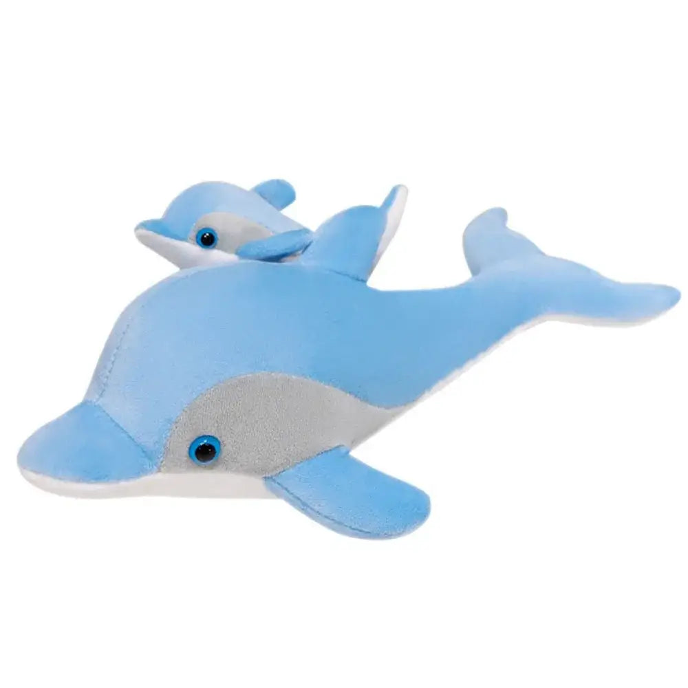 Blue Dolphin Plush Toy