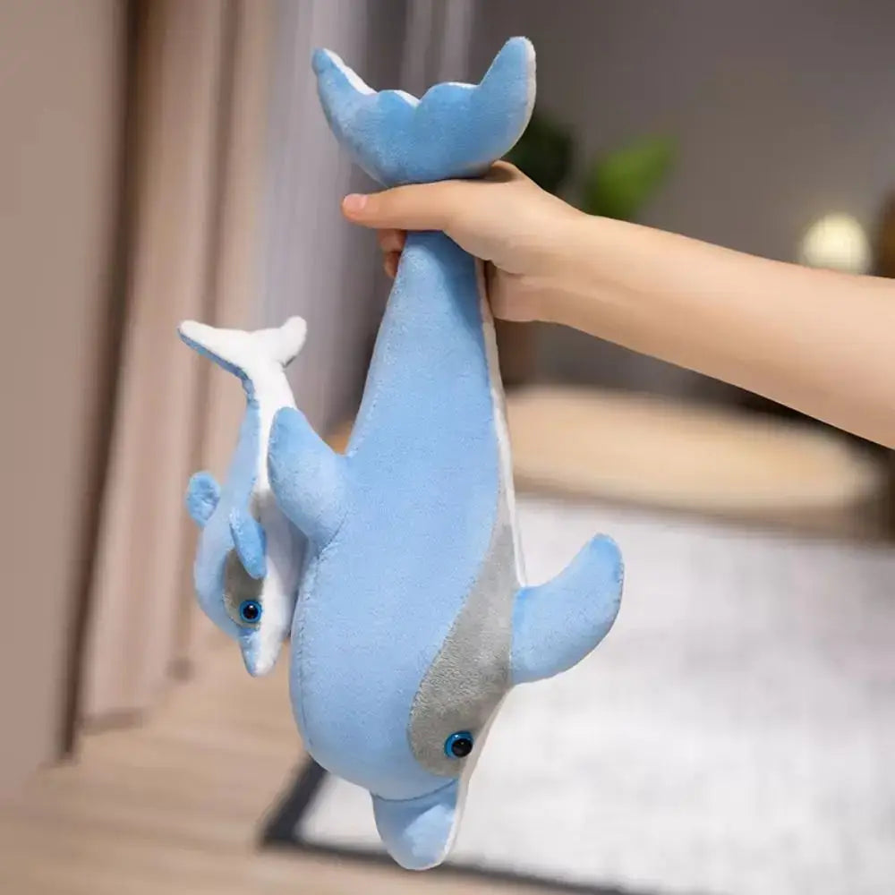 Blue Dolphin Plush Toy
