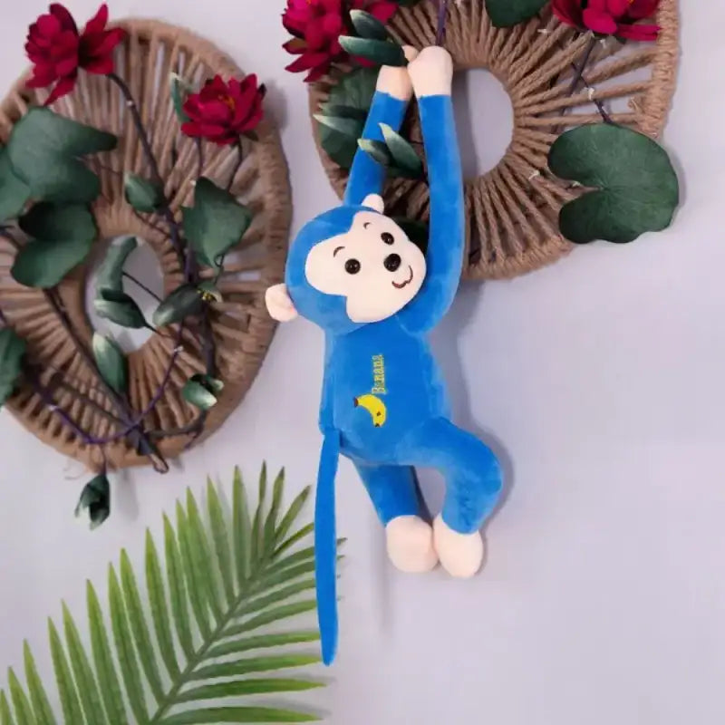 Blue Monkey Plush Toy