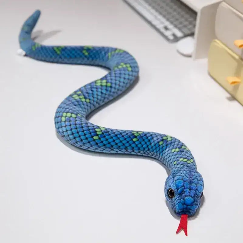 Blue Snake Plush - 19.7