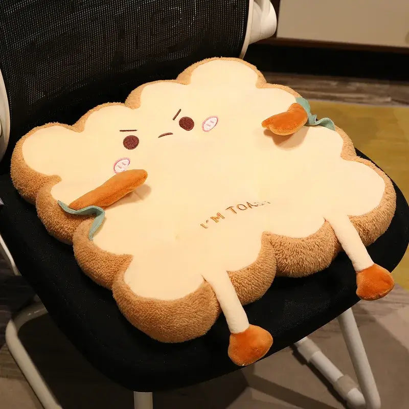 Bread Slice Pillow Kawaii - 4