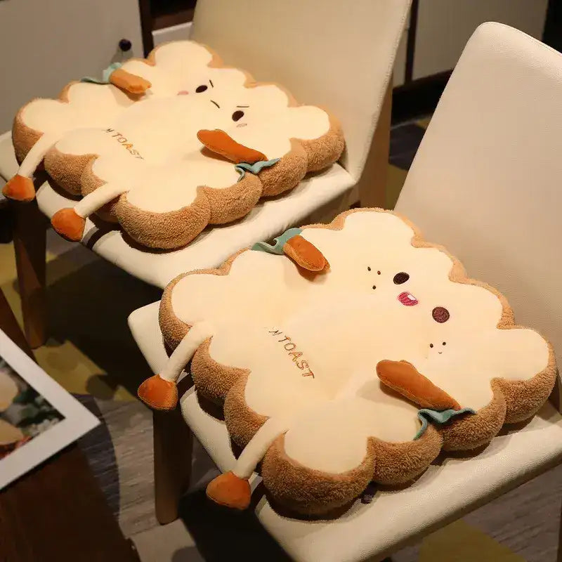 Bread Slice Pillow Kawaii