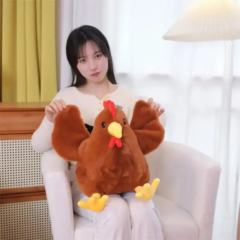 Brown Chicken Plush