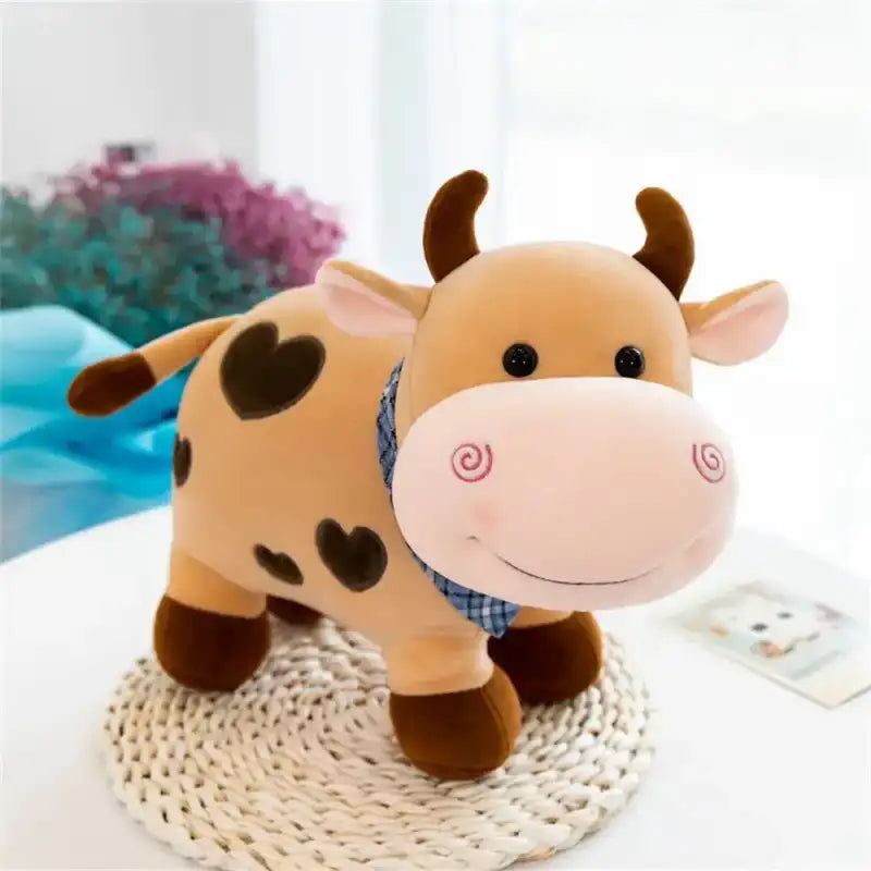 Brown Cow Stuffed Animal