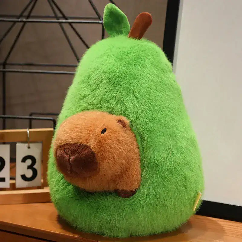 Capybara Avocado Plush - One size