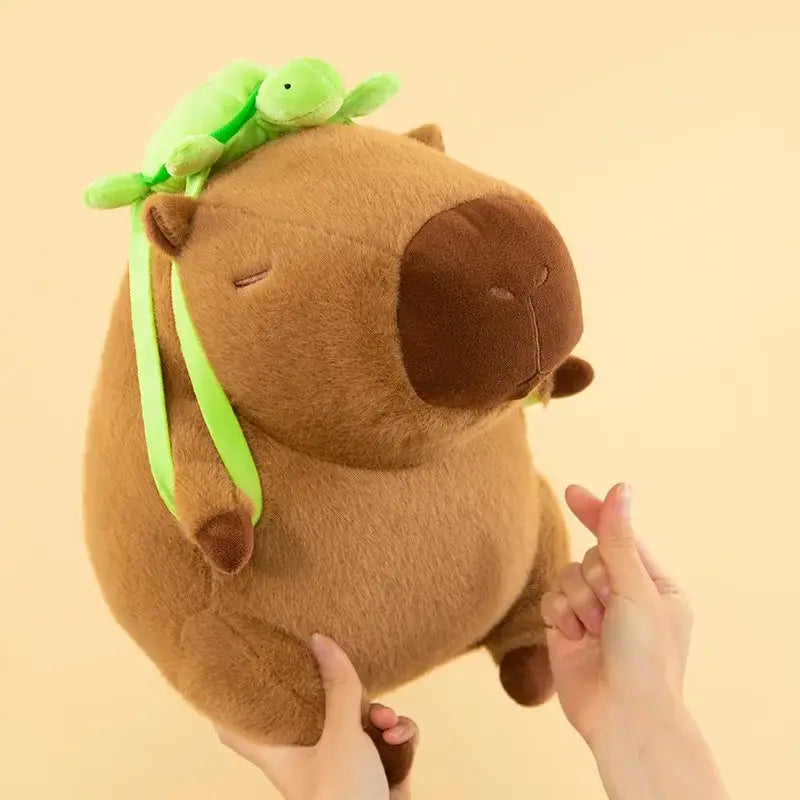 Capybara Turtle Backpack - 7.9–9.8