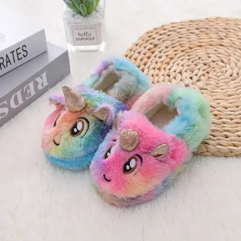 Child Unicorn Slippers