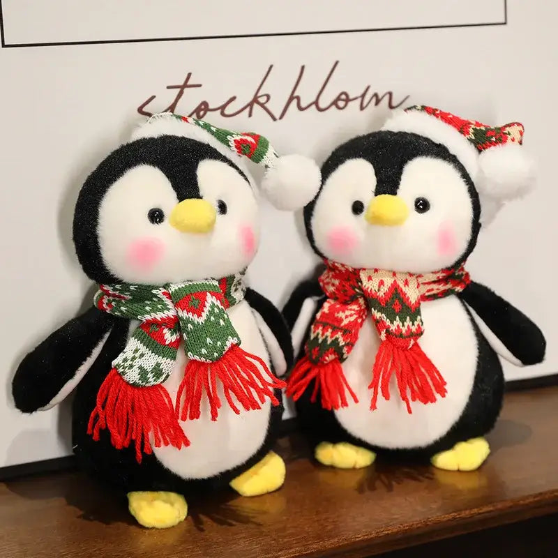 Christmas Penguin Stuffed Animal