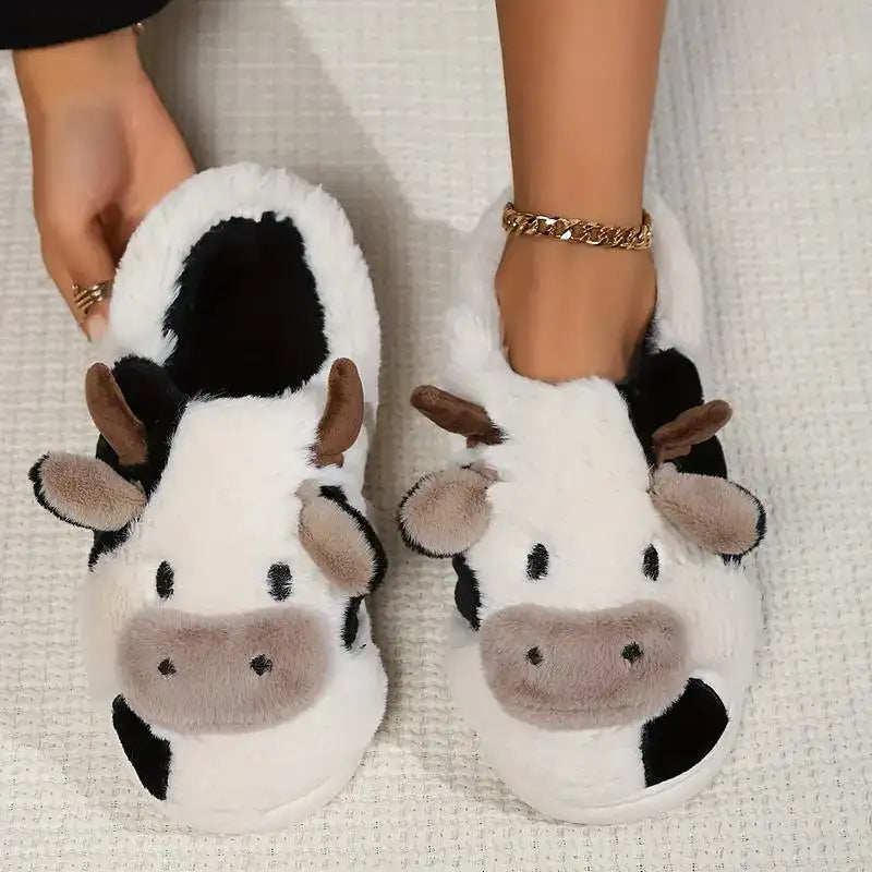 Cow Slippers