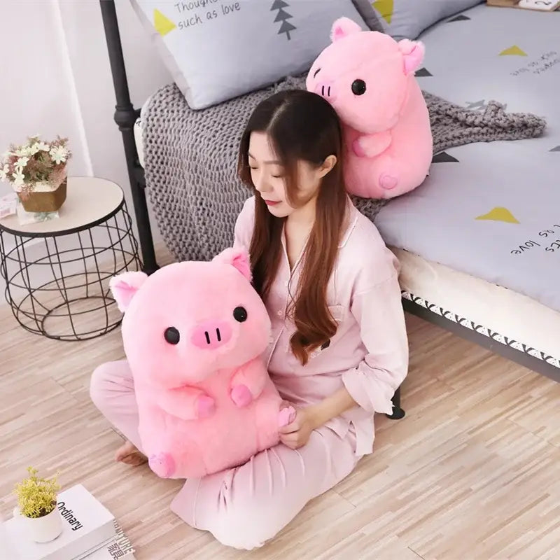 Cute Baby Pig Stuffed Animal - One size
