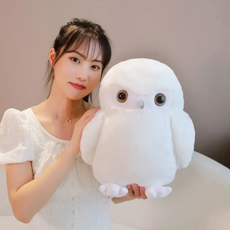 Cute Owl Plush Toys - White / 11.8