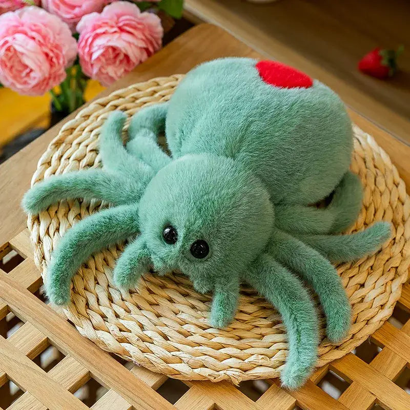 Cute Spider Plush - Green
