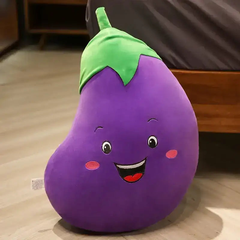 Eggplant pillow - 19.89
