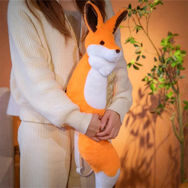 Fox Plush Backpack