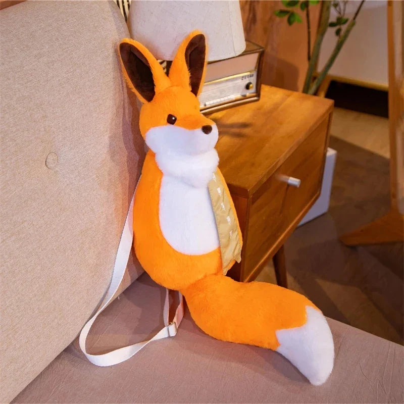 Fox Plush Backpack
