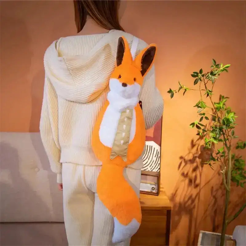 Fox Plush Backpack