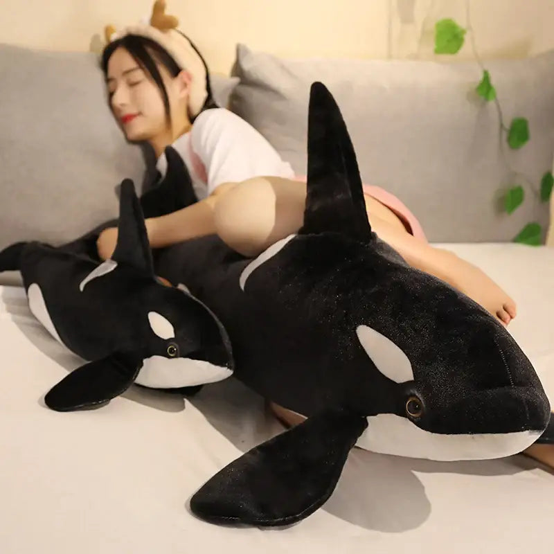 Giant Orca Plush