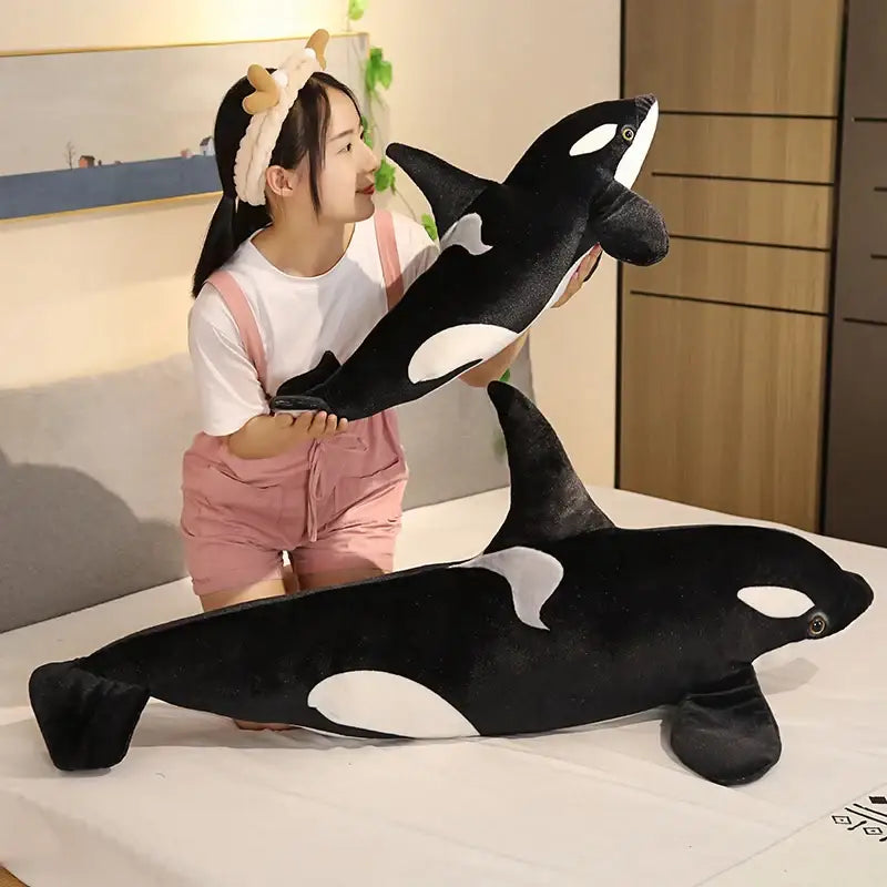 Giant Orca Plush