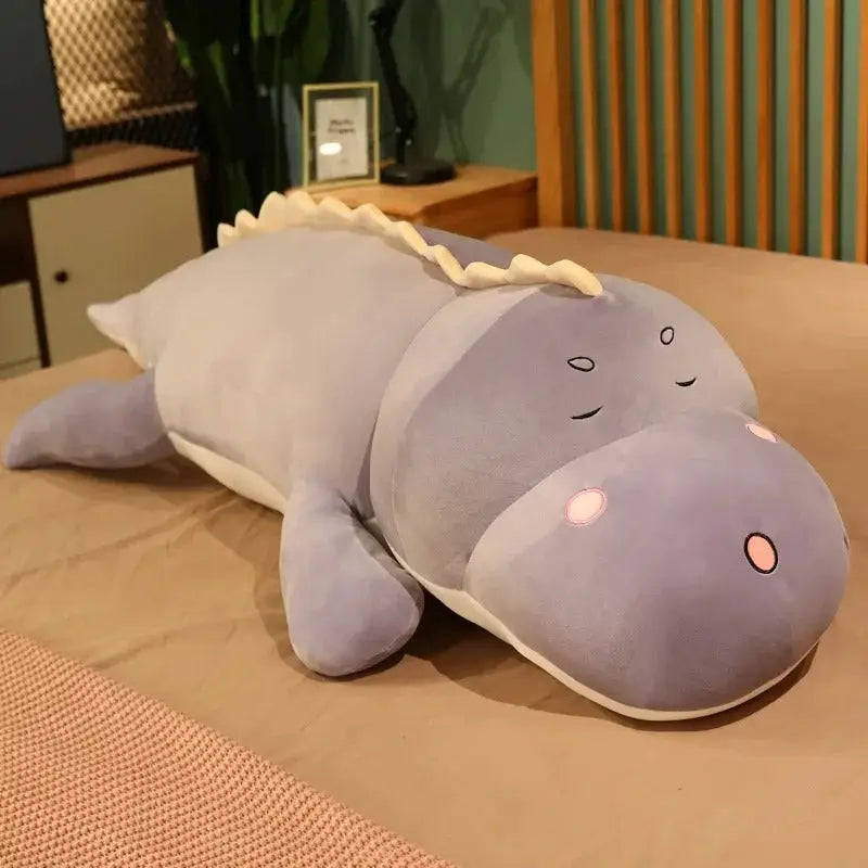 Giant Plush Dinosaur - Purple / 31.5