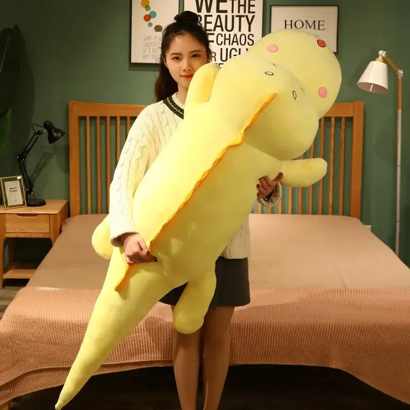 Giant Plush Dinosaur - Yellow / 31.5