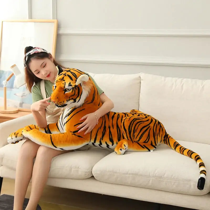 Giant Plush Tiger