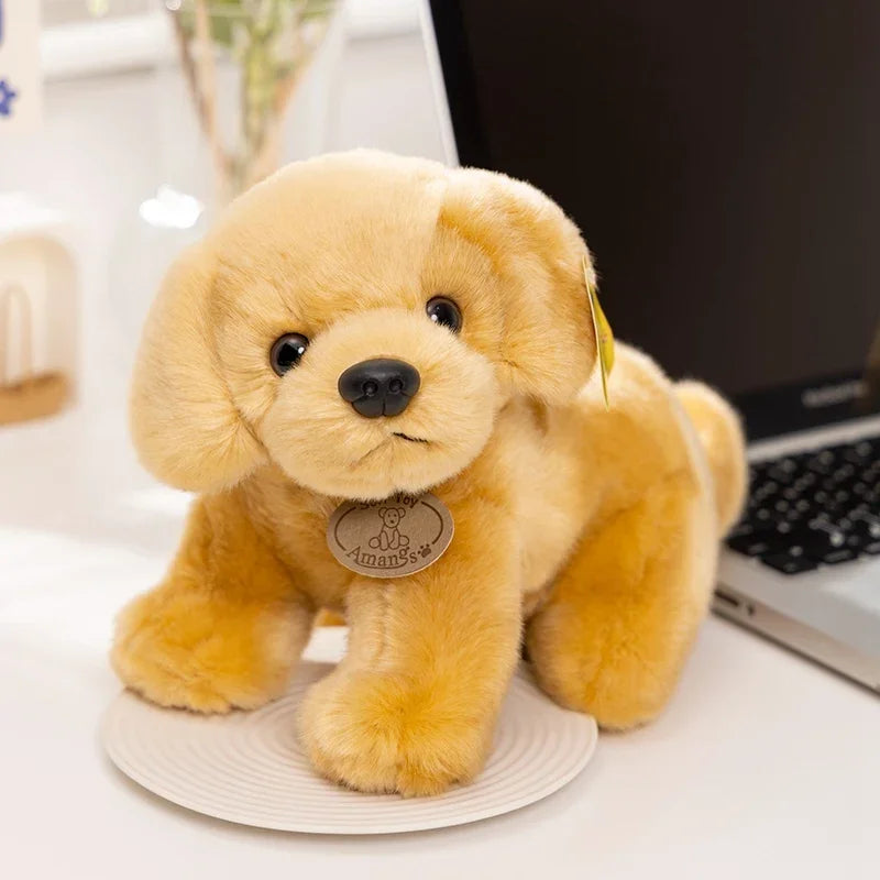 Golden Retriever Plush - Yellow / 10.6