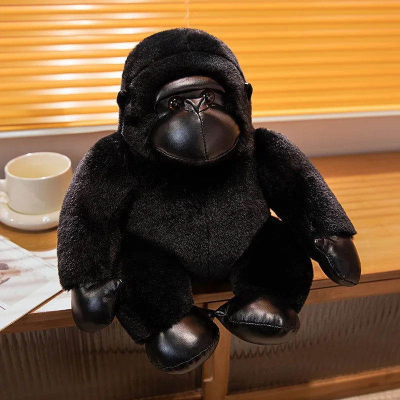 Gorilla Plush - Black / One size
