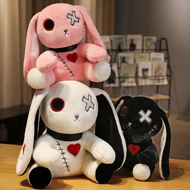 Goth Bunny Plush