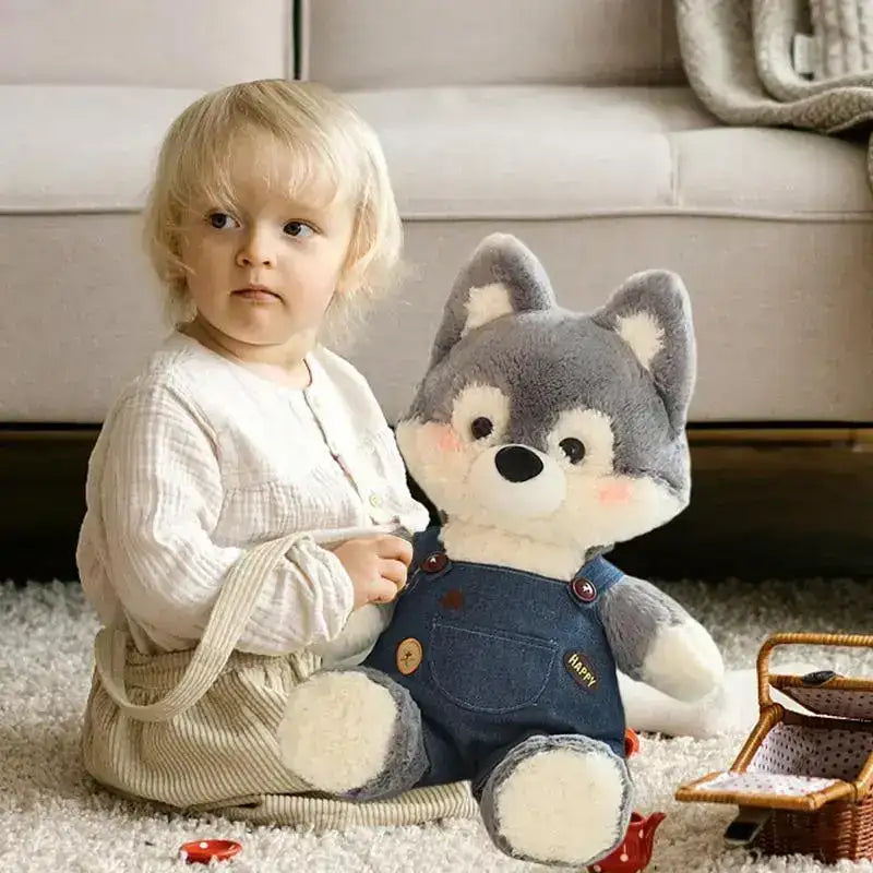 Gray Fox Plush