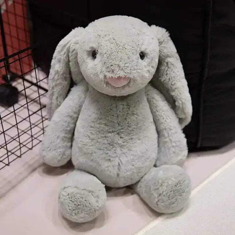 Gray Plush Bunny