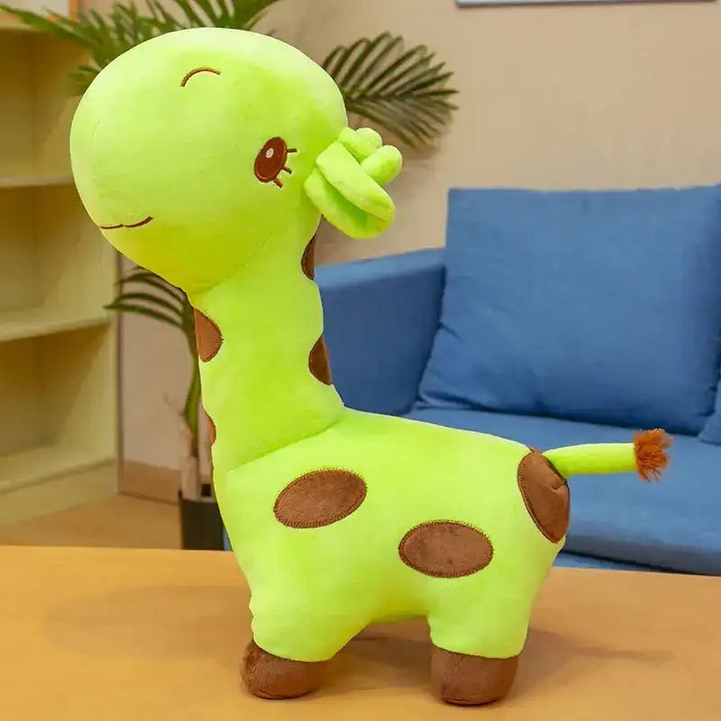 Green Giraffe Plush - 15.7