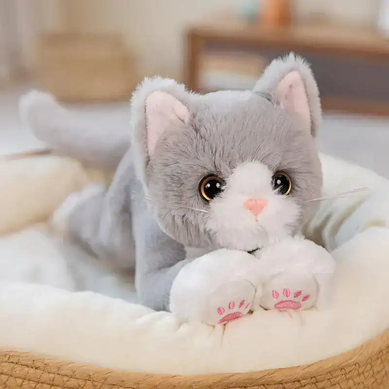 Grey Cat Plush