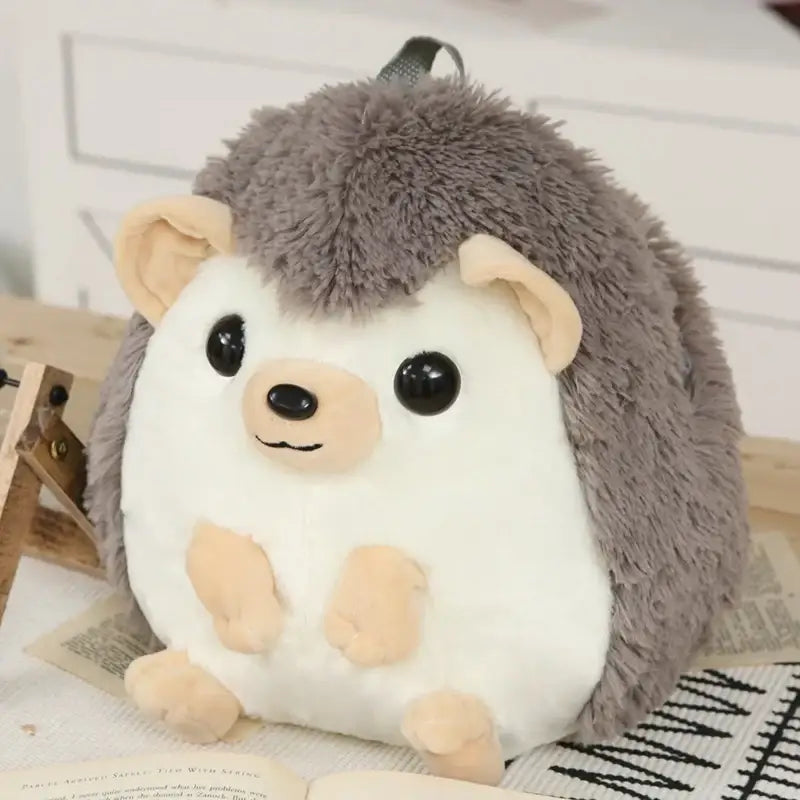 Hedgehog Backpack - Grey