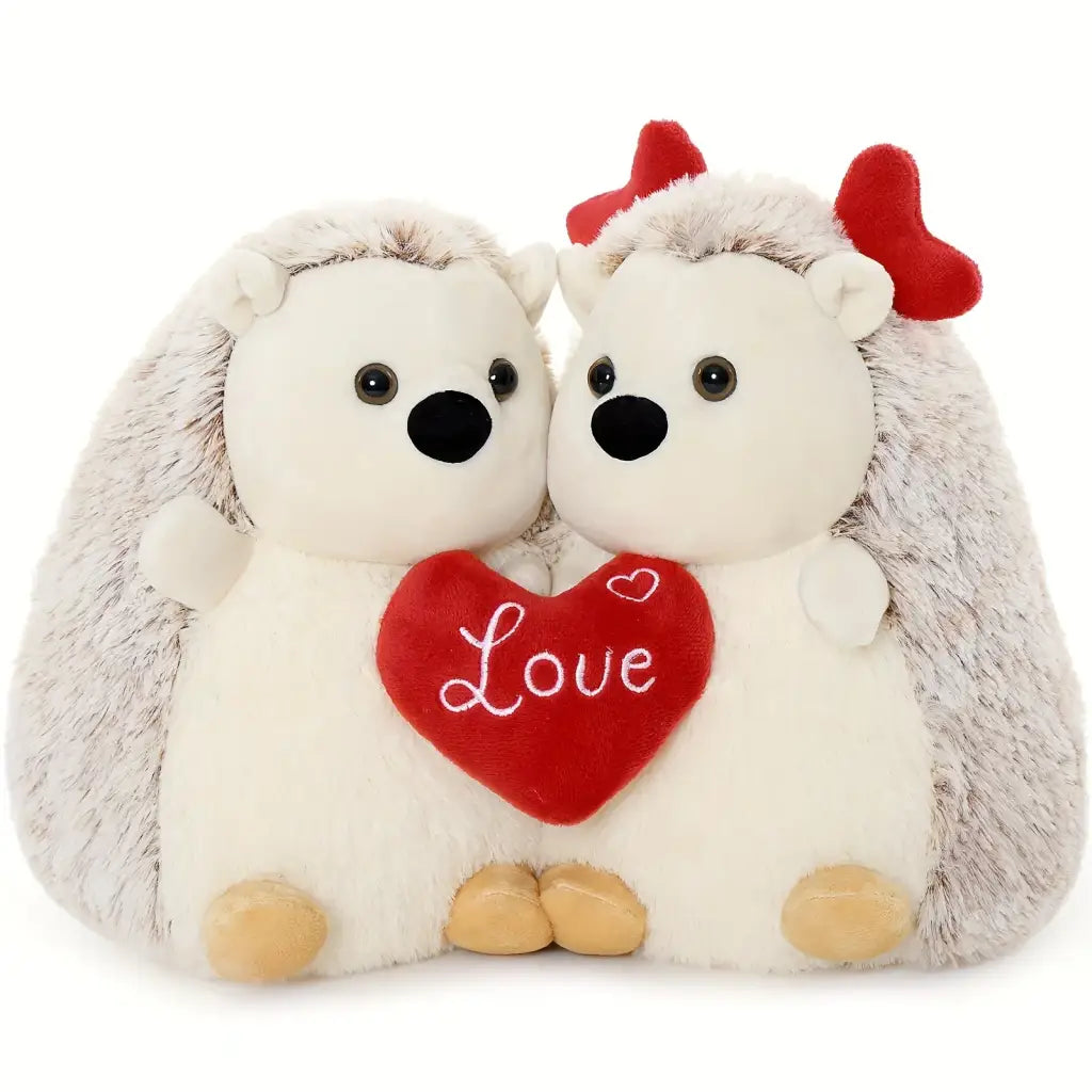 Hedgehog Valentine Plush