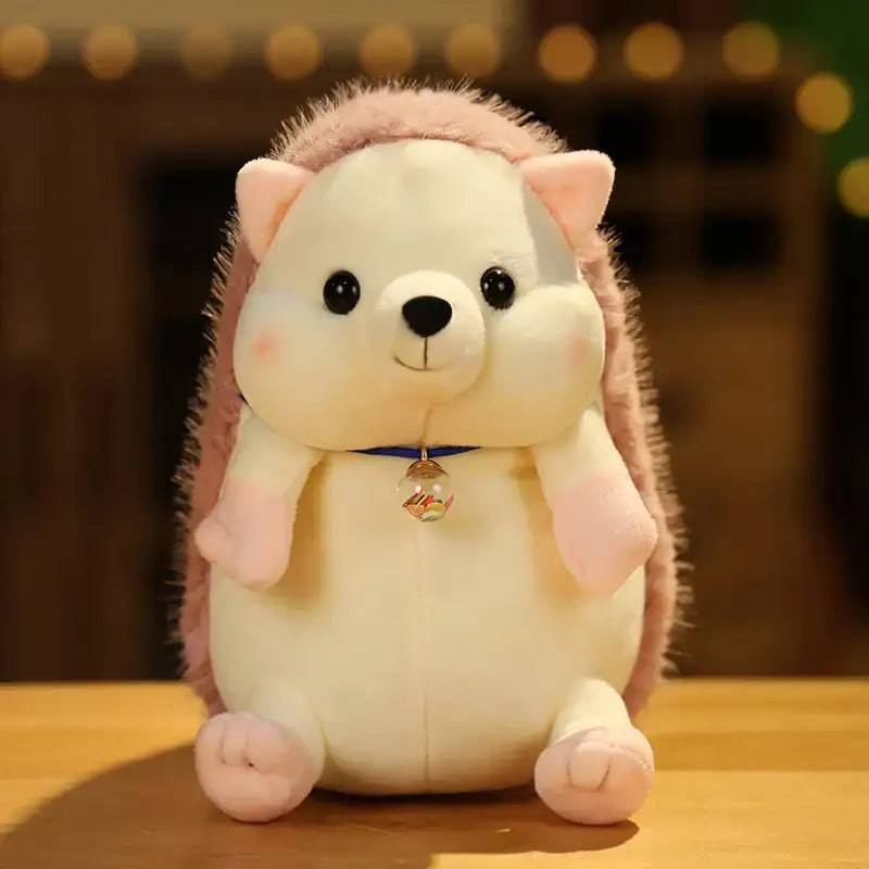 Kawaii Hedgehog Plush - Pink