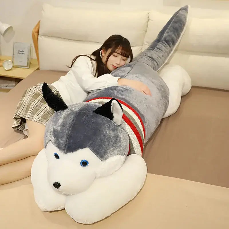 Large Husky Plush Toy