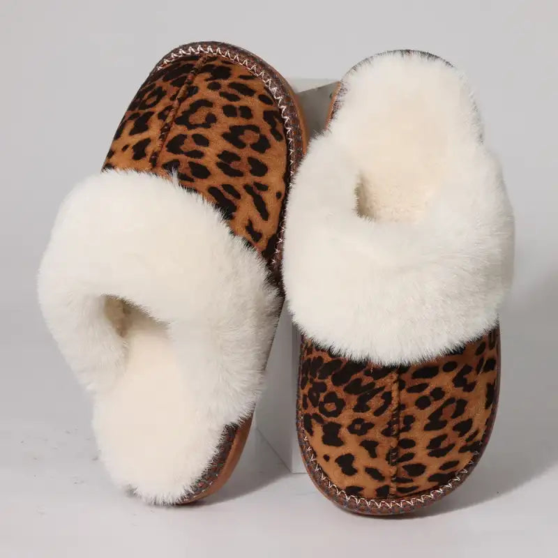 Leopard Slippers