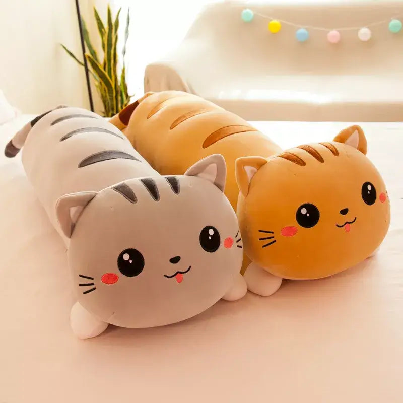 Long Cat Pillow Plush