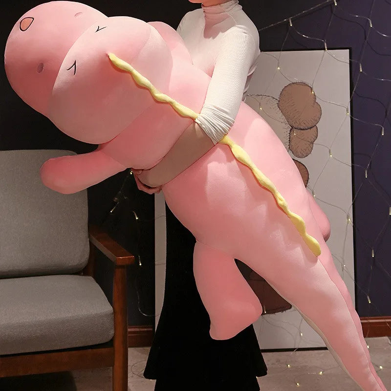 Pink Crocodile Plush