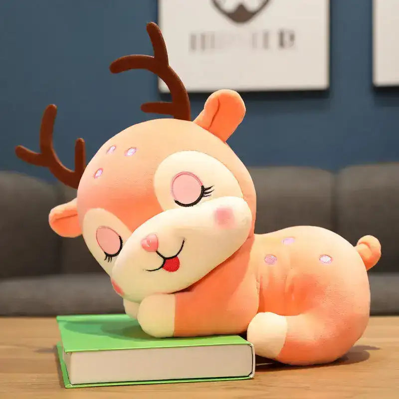 Pink Deer Plush - One size