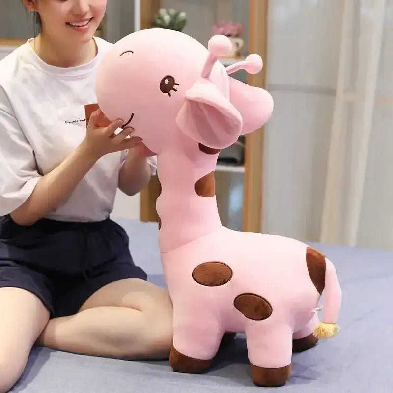 Pink Giraffe Stuffed Animal - 15.75