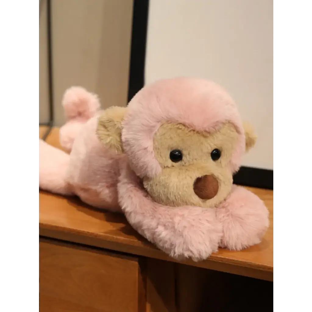 Pink Monkey Stuffed Animal