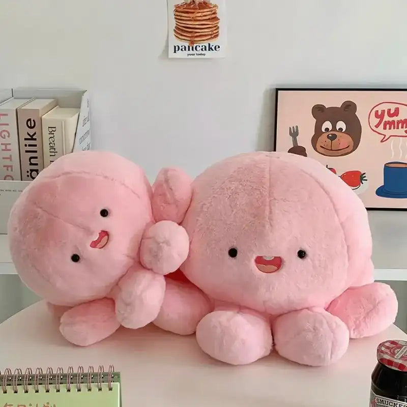 Pink Octopus Plush