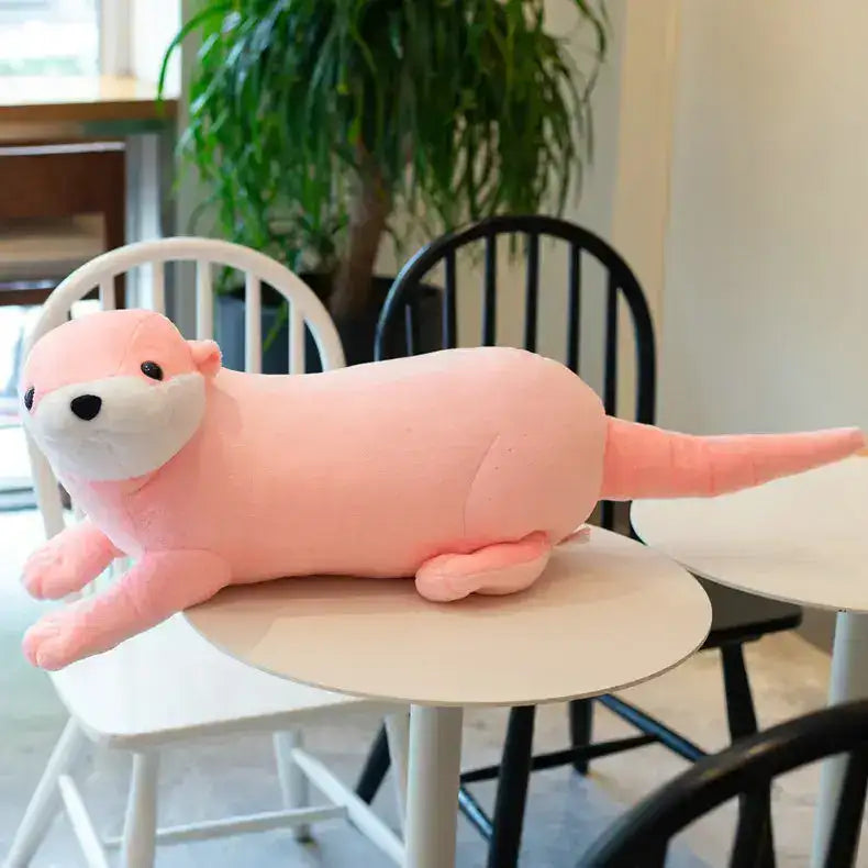 Pink Otter Plush - 15.7