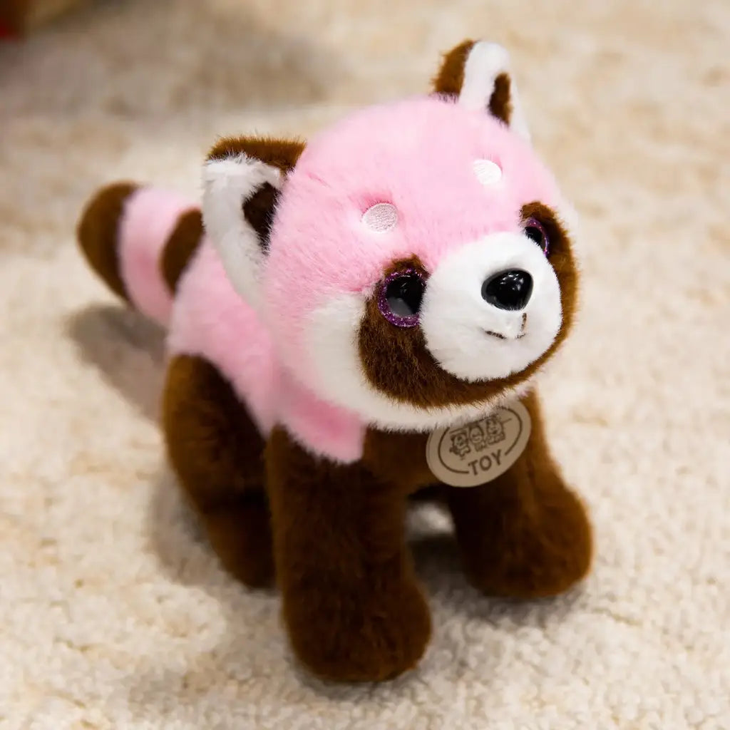 Pink Raccoon Plush