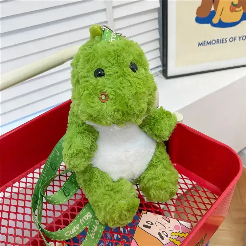 Plush Dragon Backpack